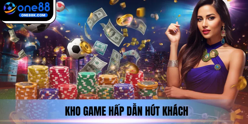Kho game hấp dẫn hút khách