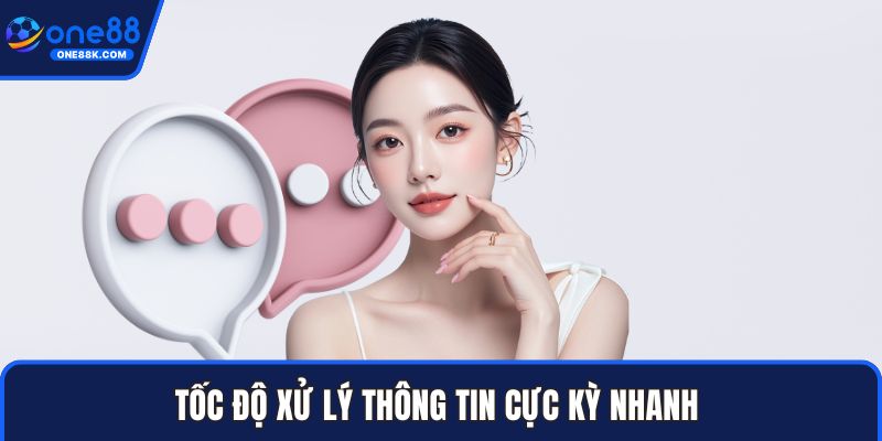 Tốc độ xử lý thông tin cực kỳ nhanh